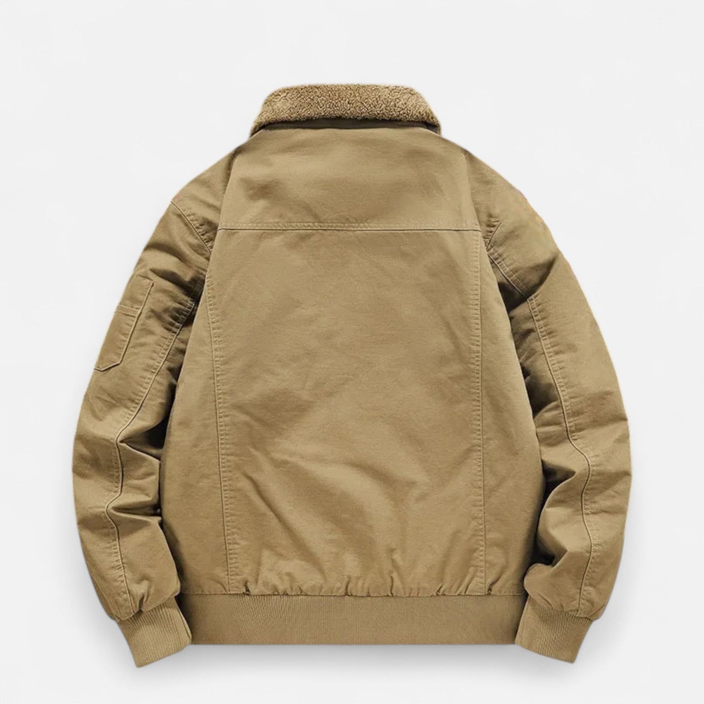 Cotton Lambswool Jacket Homme | Veste Décontractée en Coton & Laine | Élégance Intemporelle et Chaleur Saisonnière