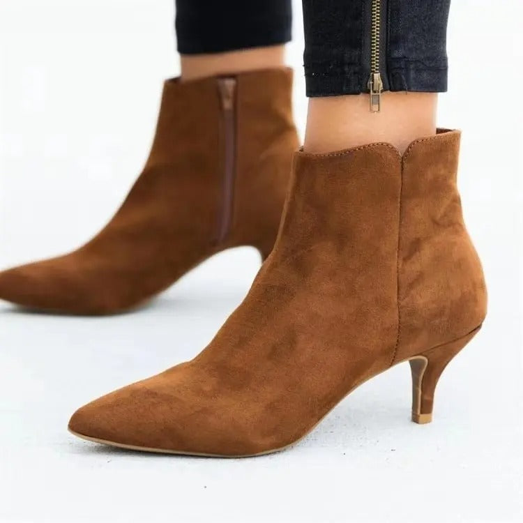 Antoinette | Bottines à Talons Pointus Élégantes pour Femme