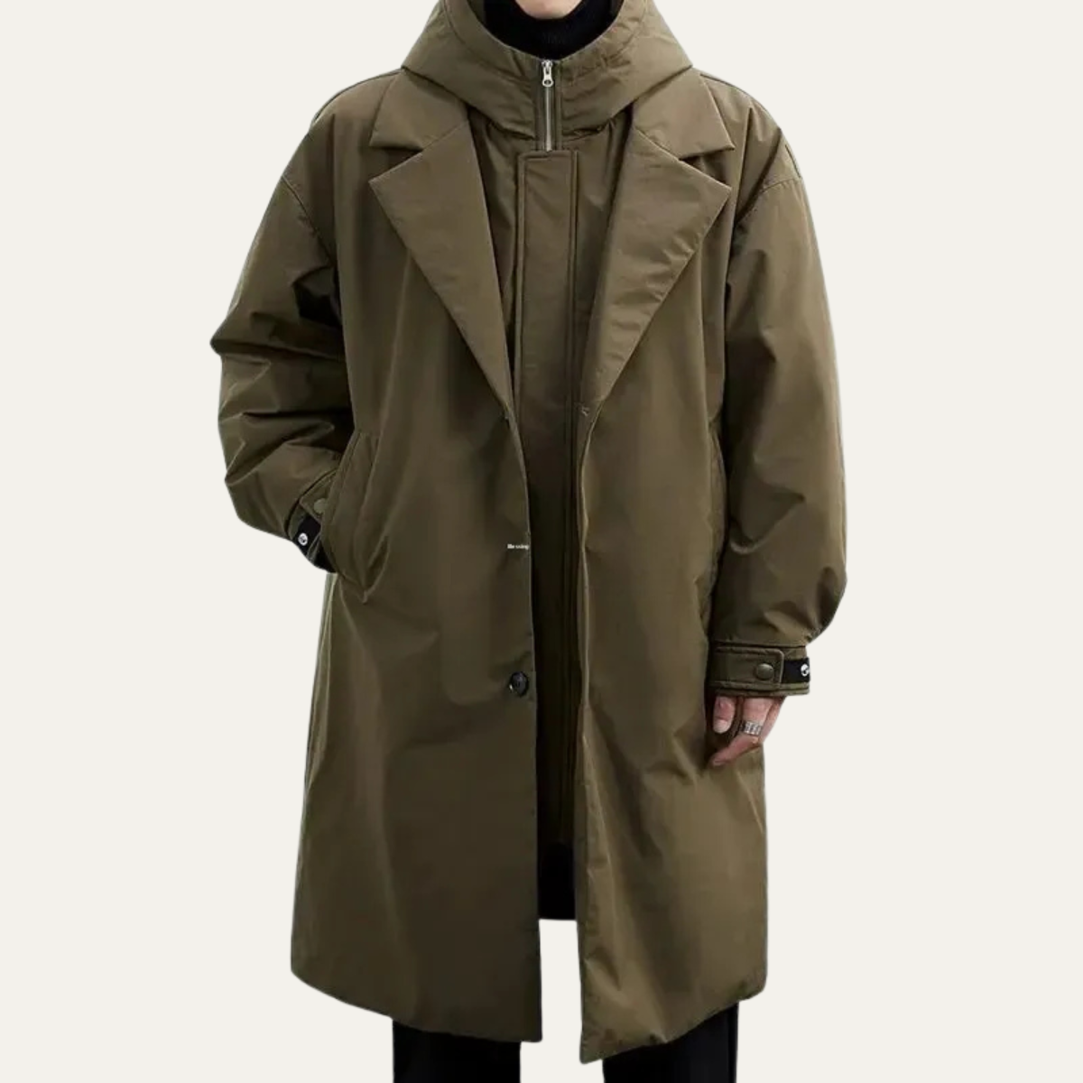 Parka Homme Longue à Capuche | Imperméable et Confort Premium