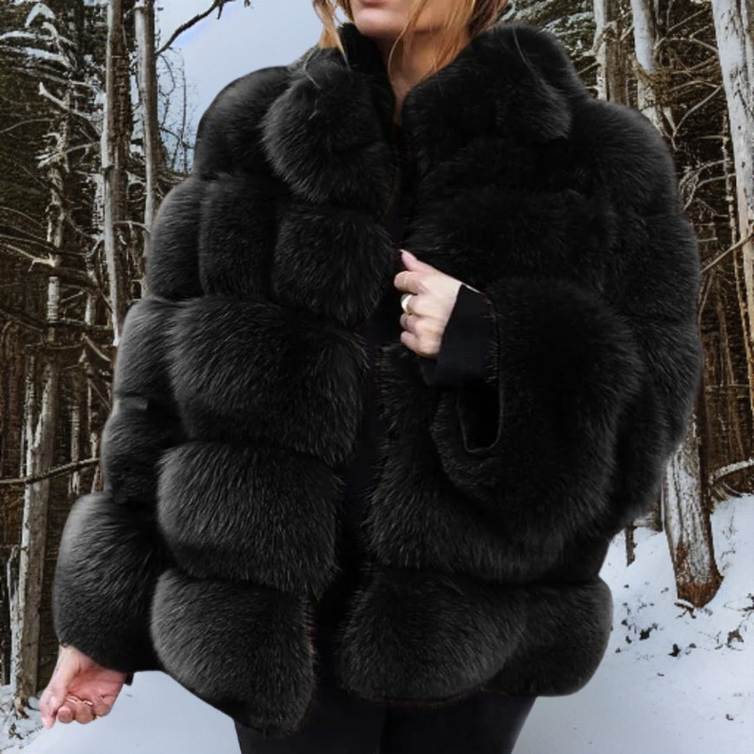 Colette | Manteau Femme en Laine Épais Élégant et Chaud pour l’Hiver