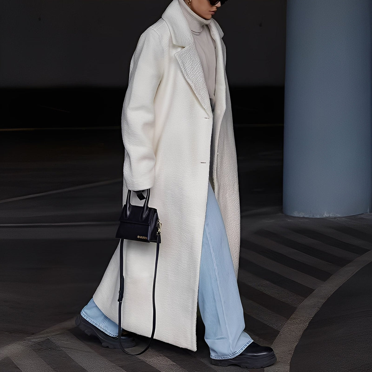 Manteau Femme Long Oversize | Élégance Moderne et Confort Chaleureux