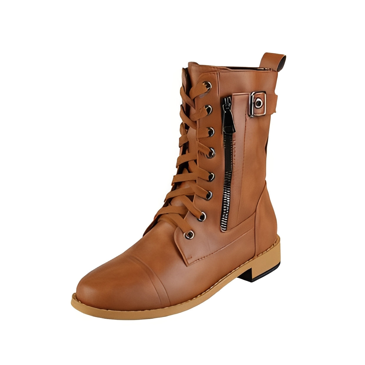 Bottines Femme Modernes à Fermeture Latérale | Confort & Style Chic