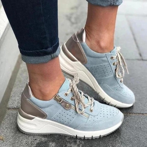 Sneakers Femme Orthopédiques Confortables avec Soutien de la Voûte et Amorti Avancé