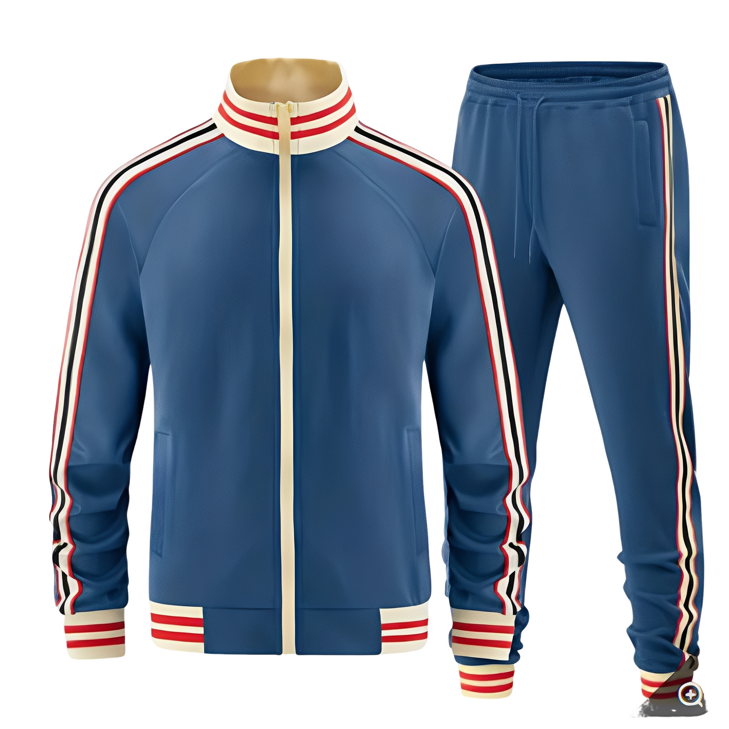 Ensemble Sportif Homme Rayé | Confort et Style Athlétique