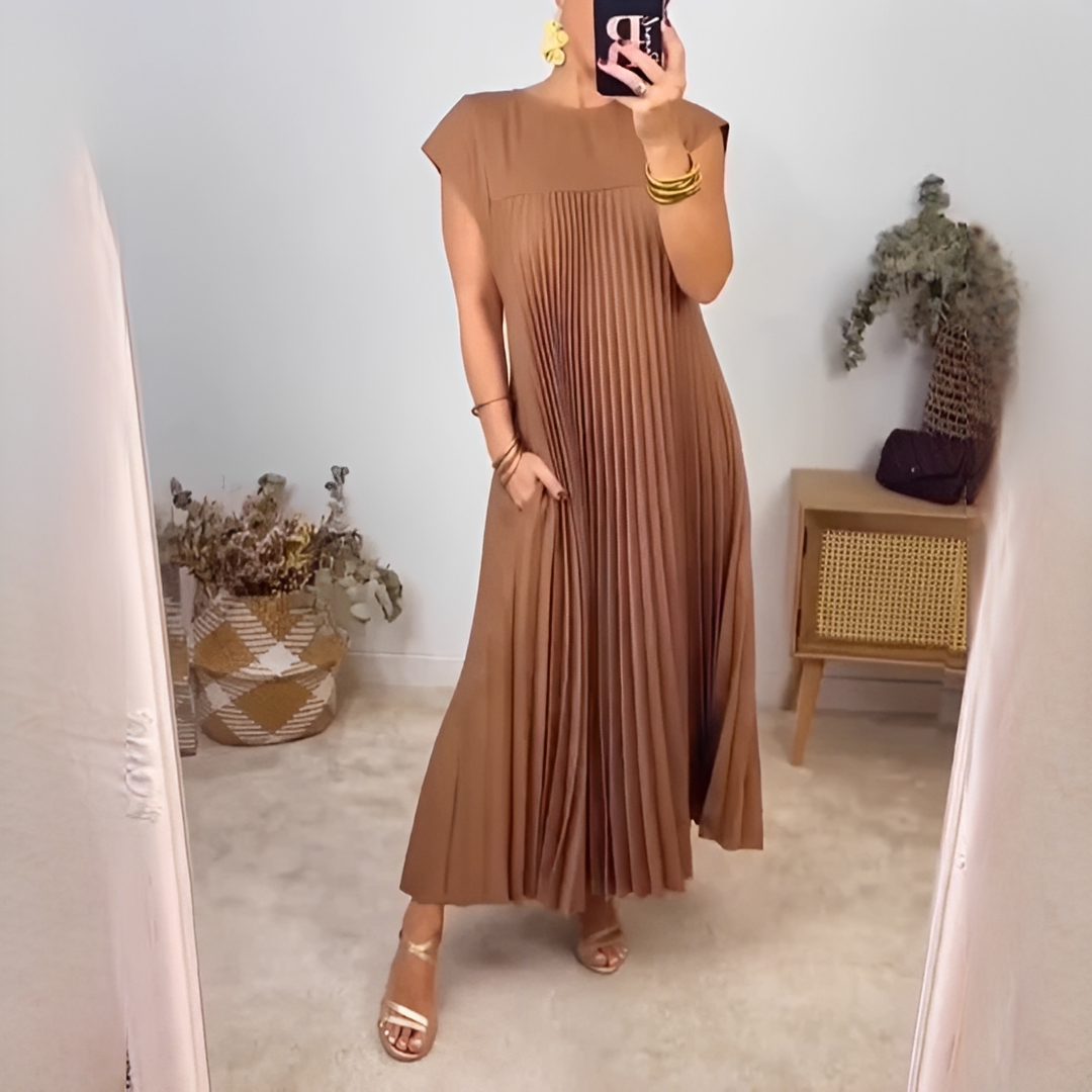 Robe Longue d’Été Femme – Style Élégant et Confort Respirant