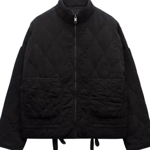 Veste Femme Matelassée Chaude avec Capuche et Cordon de Taille, Confort et Élégance