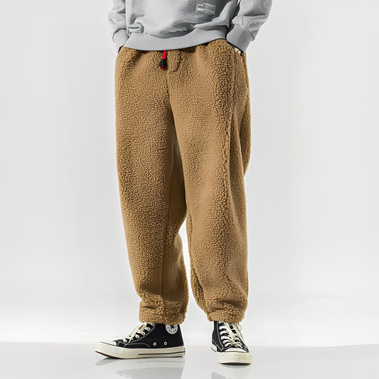 Pantalon Homme Teddy Fleece | Confort Douillet et Style Décontracté