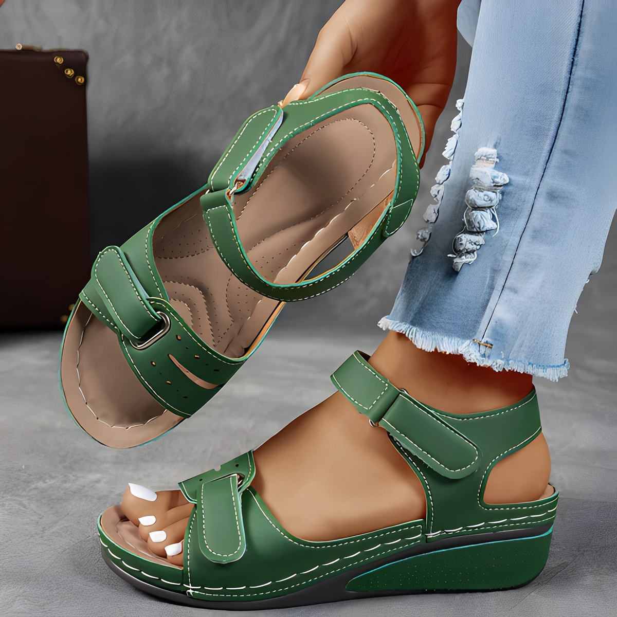 Sandales Orthopédiques Femme – Confort de Soutien et Style Estival