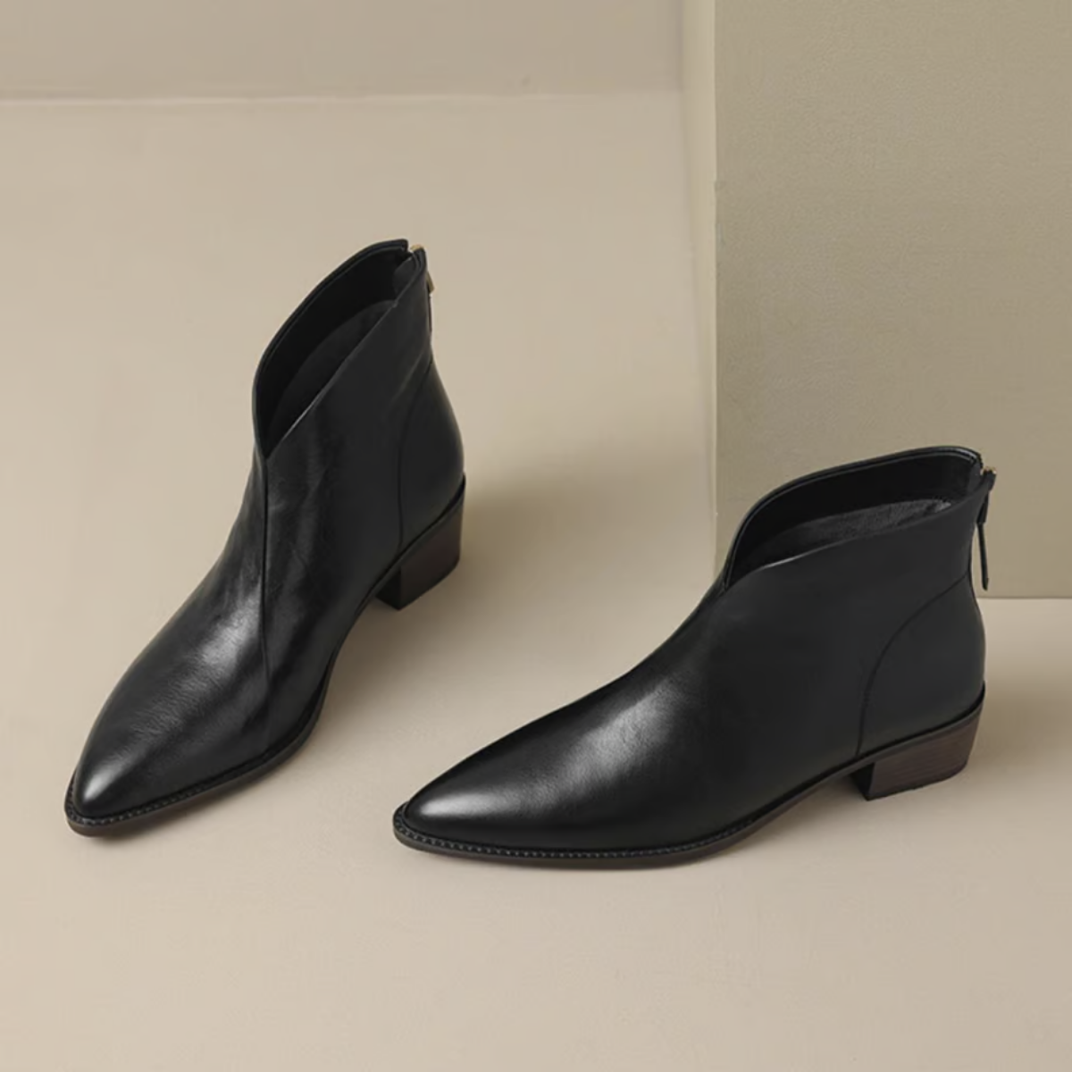Bottines Femme à Talon Bloc Chic