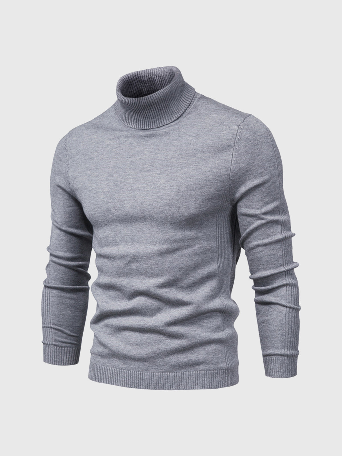 Preston | Pull Homme Col Roulé Coton Élégant et Confortable