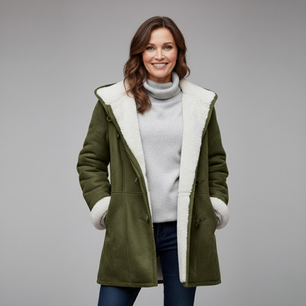 Manteau Hiver Femme | Douceur Fleece et Élégance Moderne