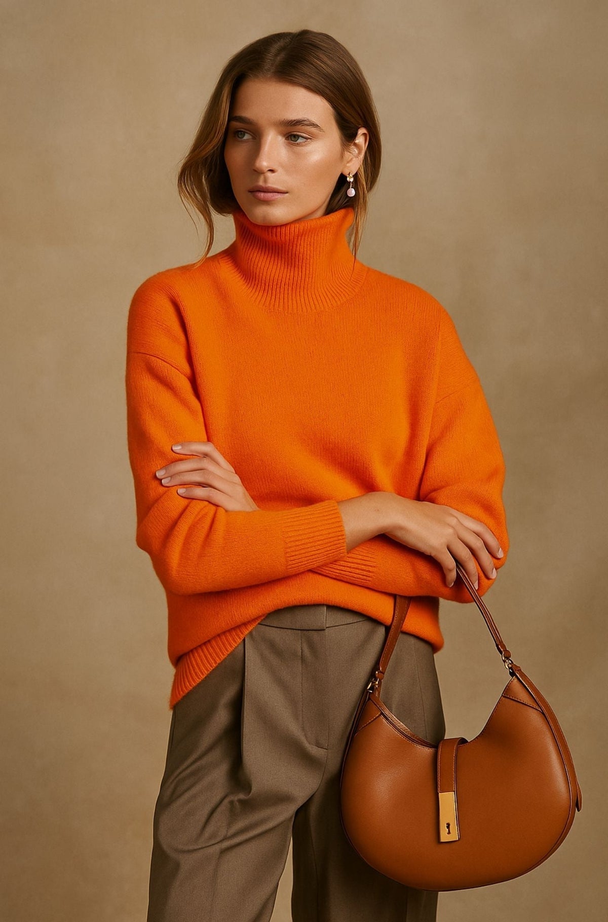 Pull Femme Col Roulé Anna | Chaleur et Élégance Hivernale