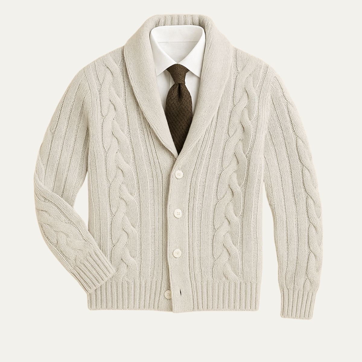 Cardigan Homme Laine Mérinos | Style Élégant et Confort Premium