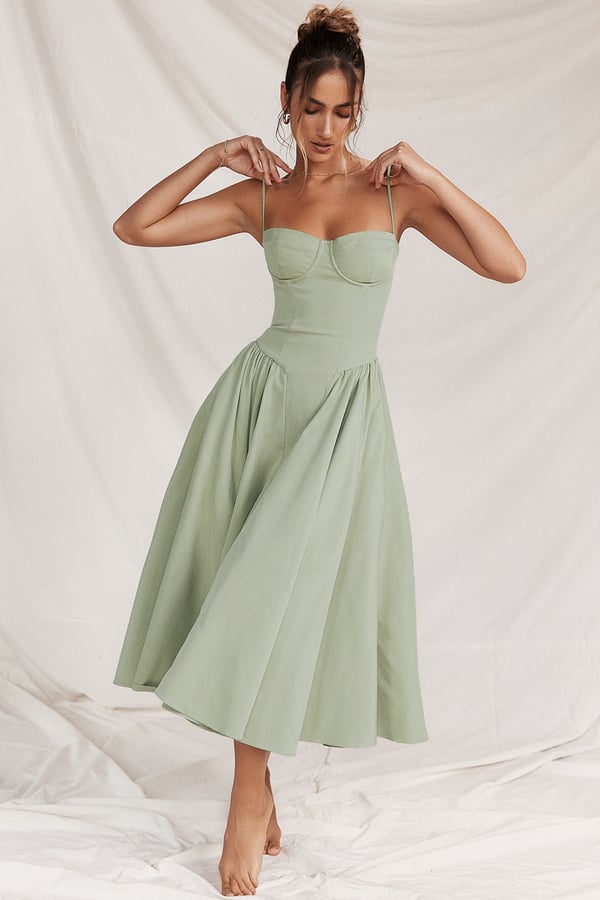 Robe Midi d’Été Élégante – Style Décontracté & Charme Vintage