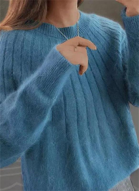 Ghislaine | Pull femme doux et chaud à rayures