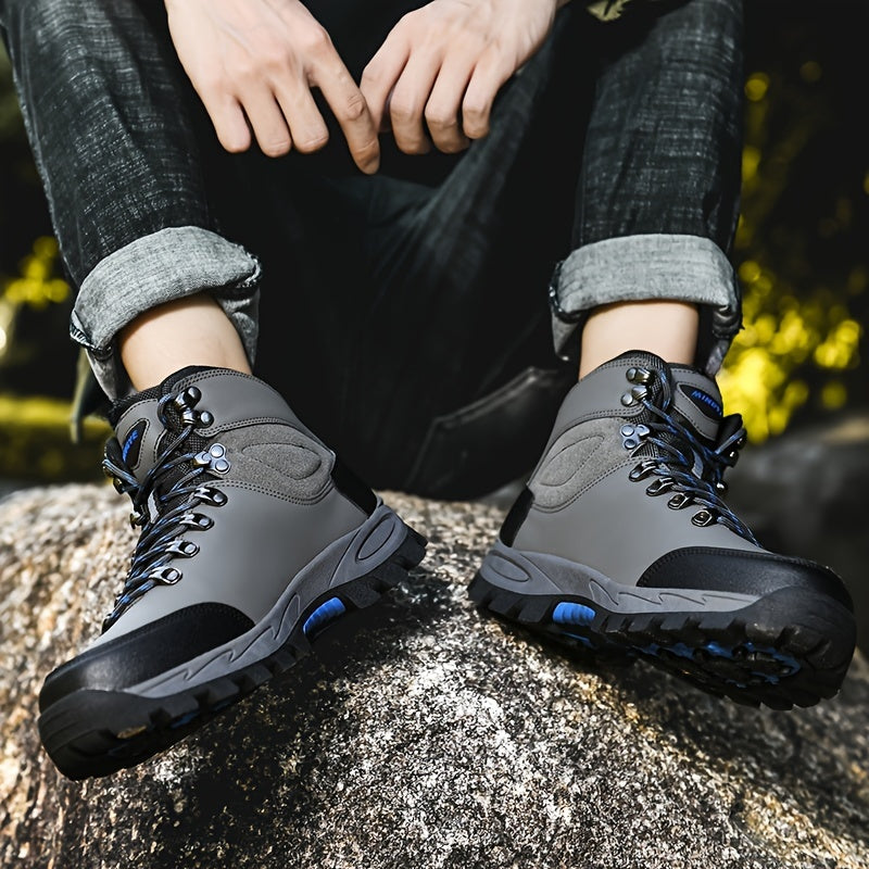Novian | Bottes Randonnée Homme Hautes Outdoor avec Lacets