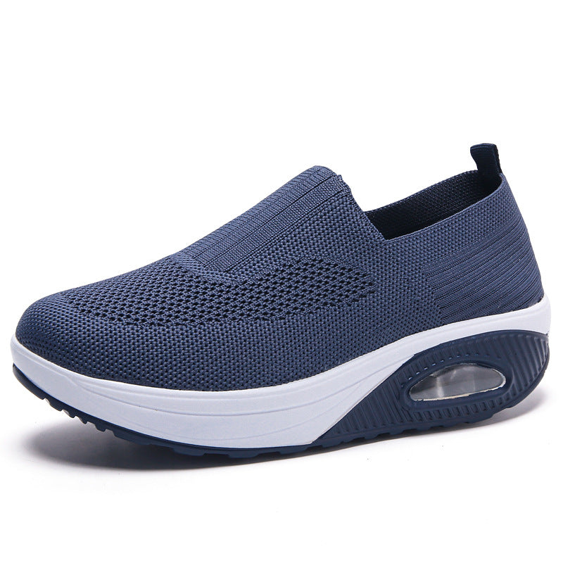 Sneakers Femme Slip-On Orthopédiques Respirantes et Confortables