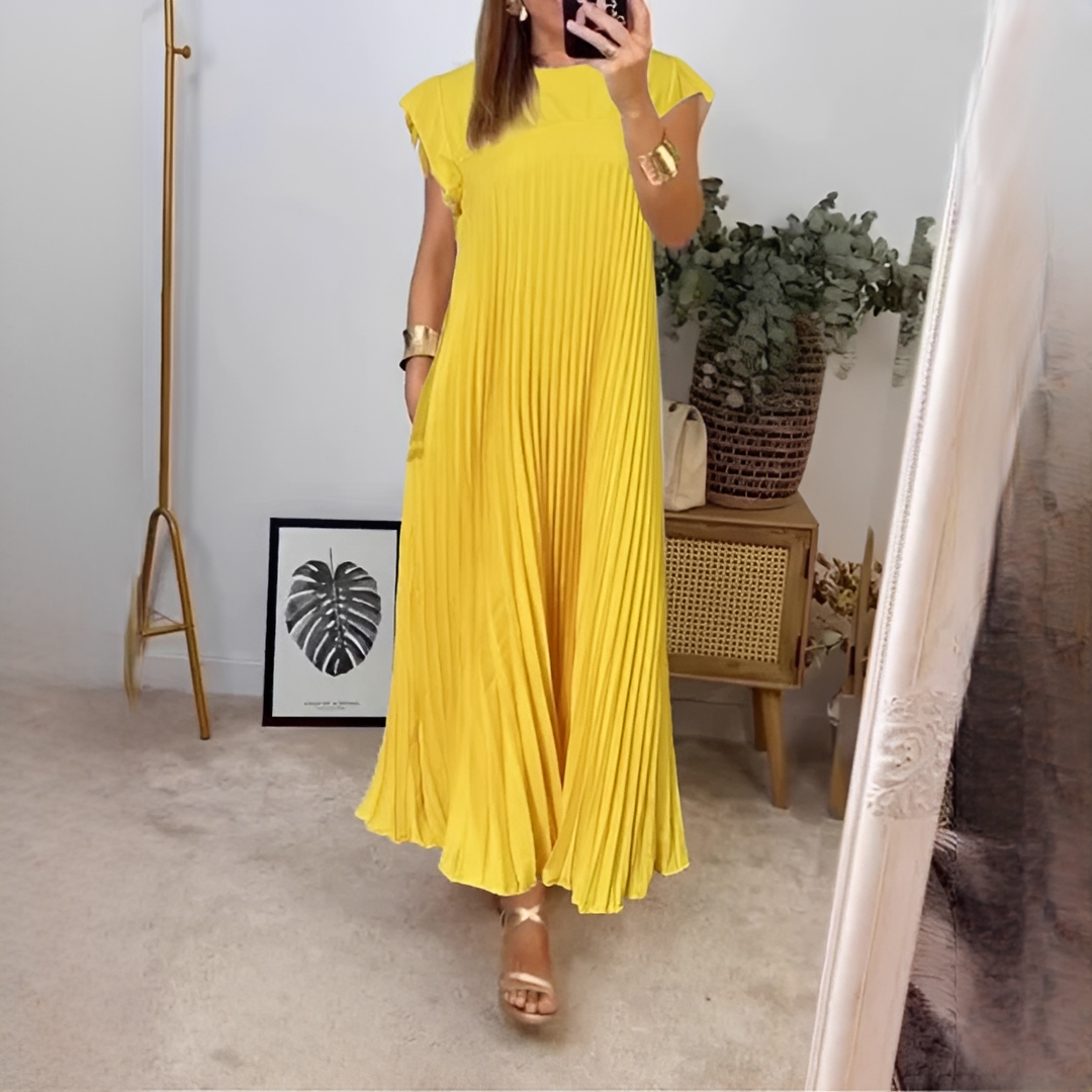 Robe Longue d’Été Femme – Style Élégant et Confort Respirant
