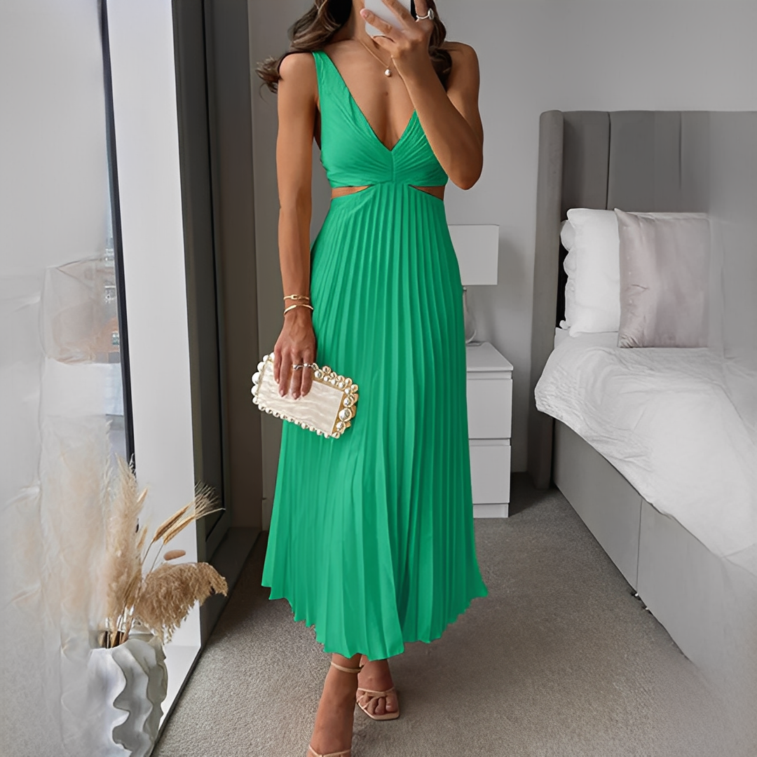 Robe Élégante Ajustée – Grâce & Éclat Naturel