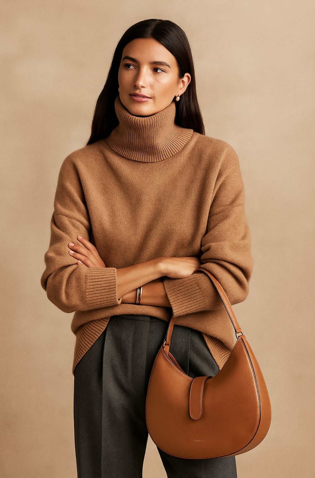 Pull Femme Col Roulé Anna | Chaleur et Élégance Hivernale