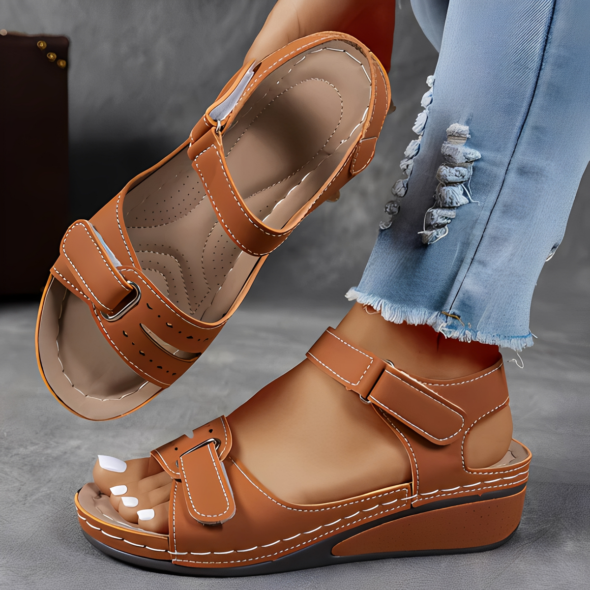 Sandales Orthopédiques Femme – Confort de Soutien et Style Estival