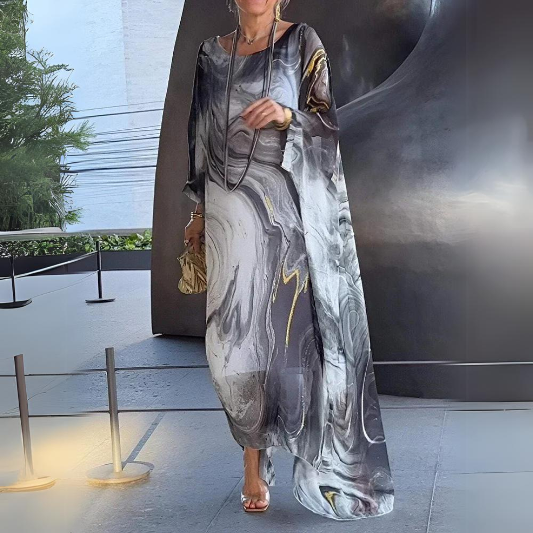 Robe Élégante en Chiffon – Raffinement & Style Intemporel