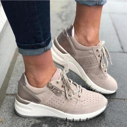 Sneakers Femme Orthopédiques Confortables avec Soutien de la Voûte et Amorti Avancé