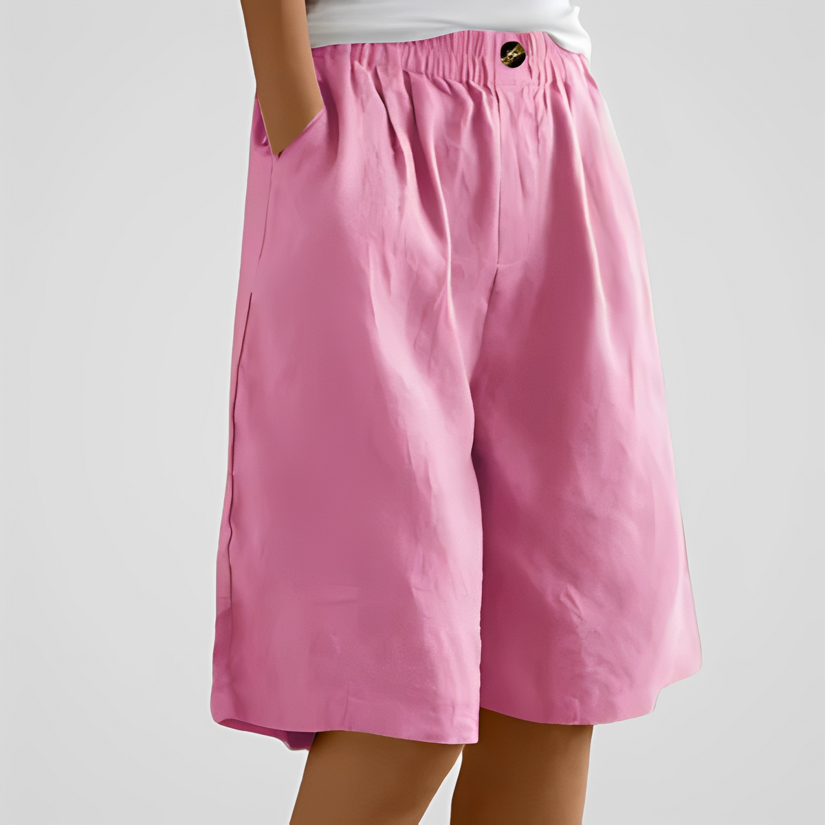 Short Femme Été Ample et Léger au Style Moderne et Confortable