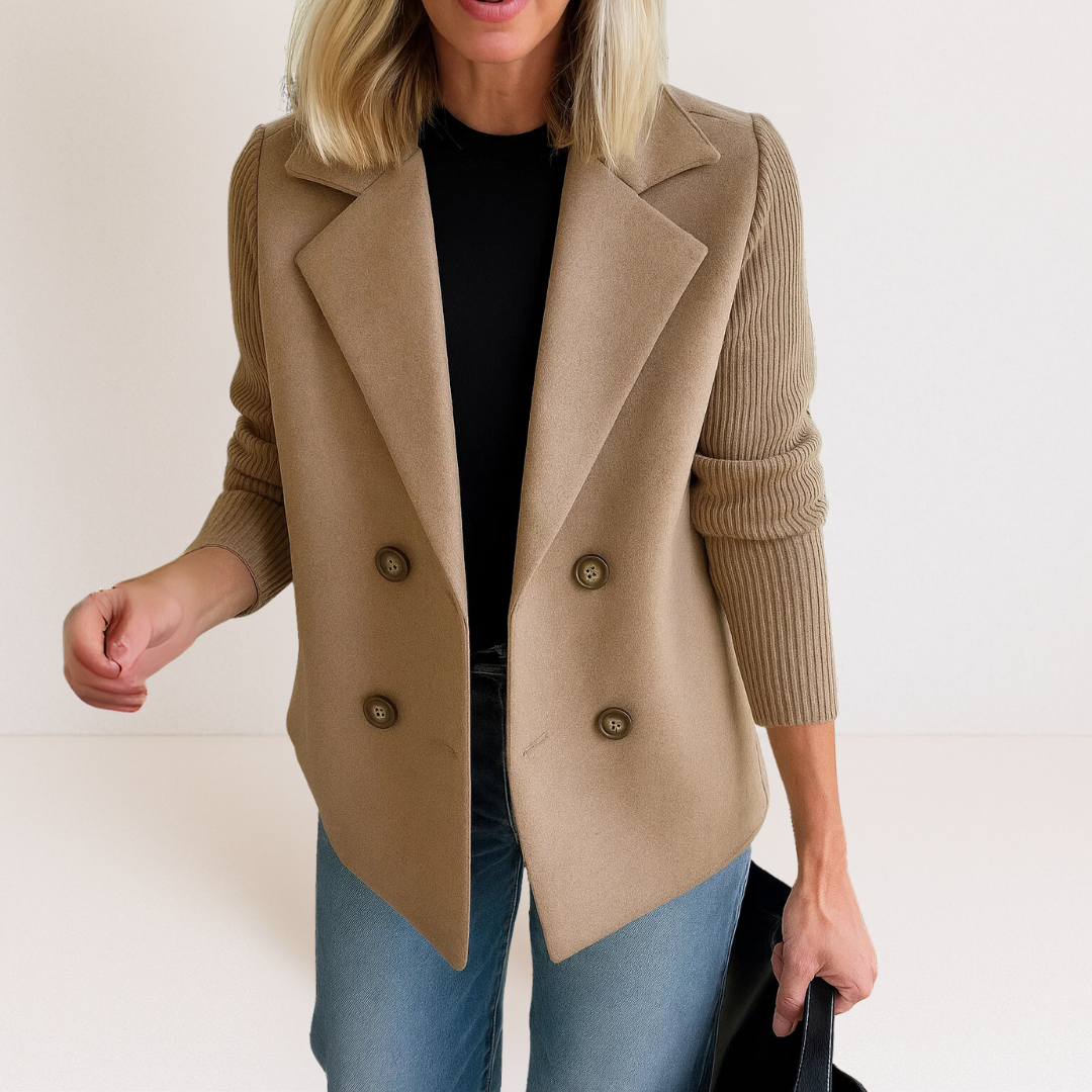 Blazer en Maille avec Boutons | Élégance et Confort pour Toutes Occasions