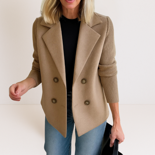 Blazer en Maille avec Boutons | Élégance et Confort pour Toutes Occasions