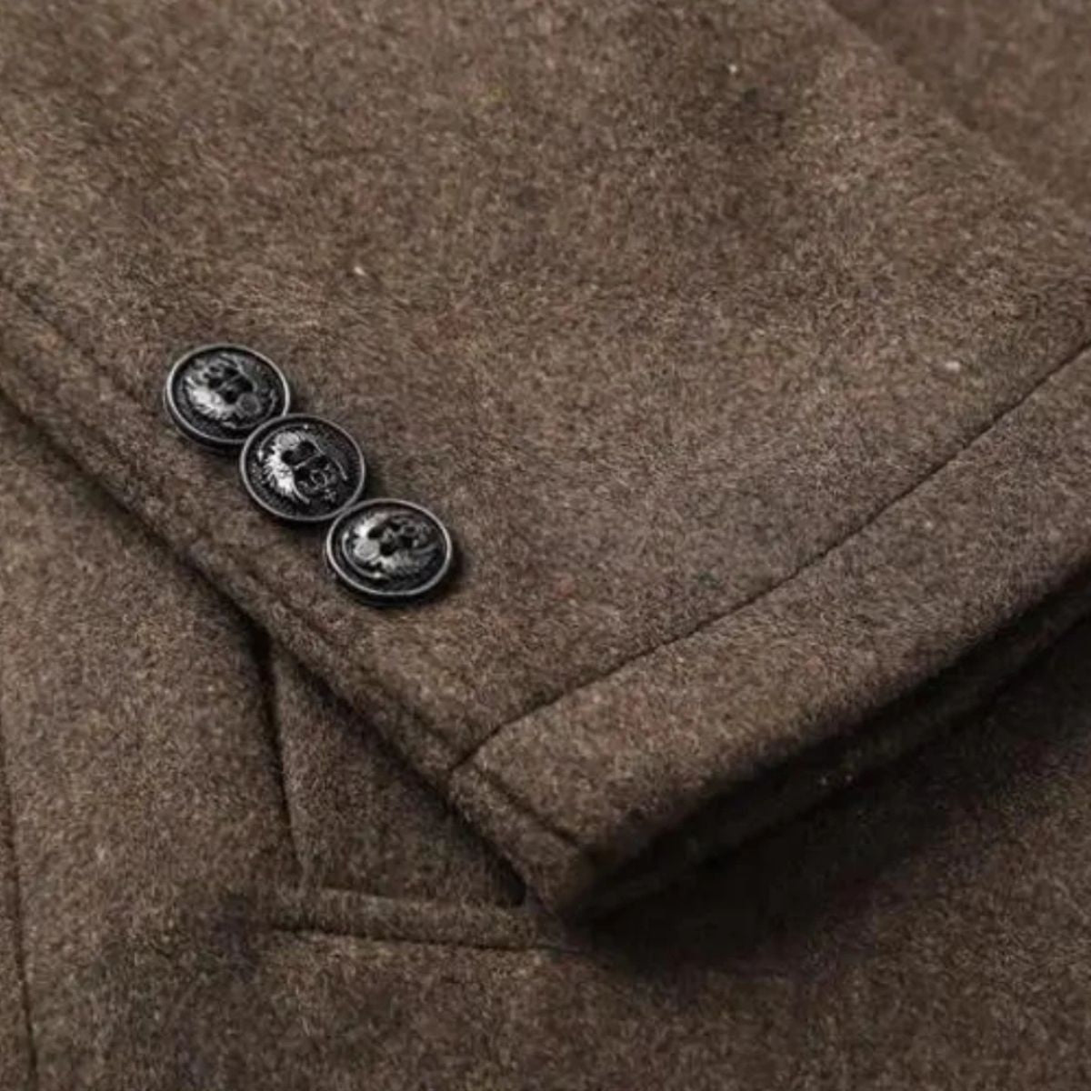 Manteau Homme Laine Classique | Élégance et Chaleur Intemporelle