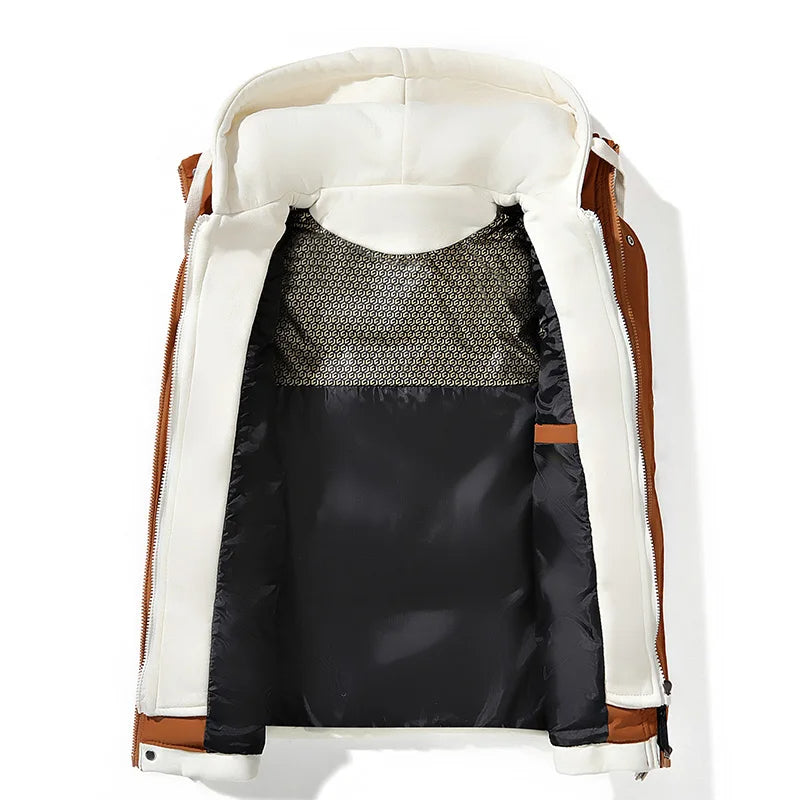 Veste sans manches matelassée à capuche – Moderne, chaude & polyvalente