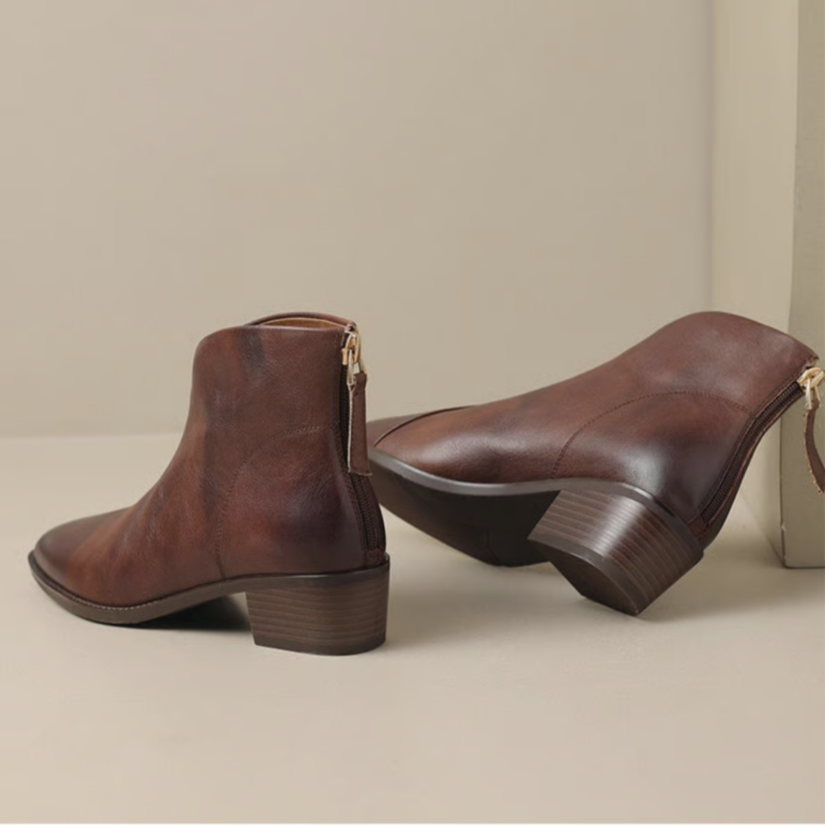 Bottines Femme à Talon Bloc Chic