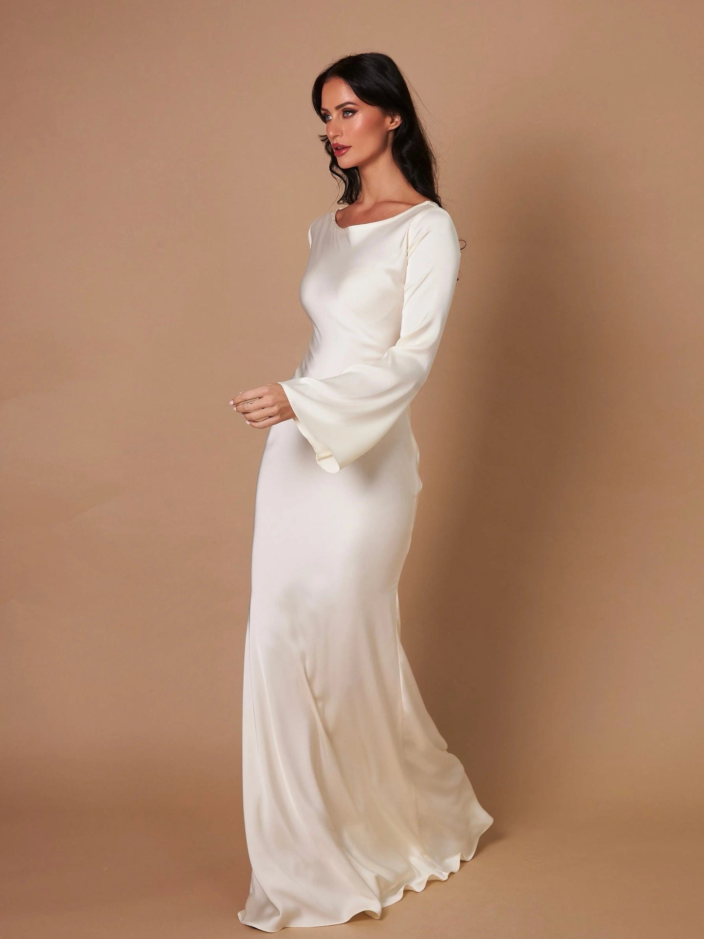 Evening Dress Femme Élégante | Maxi-Robe Longue Cintrée pour Occasions Spéciales