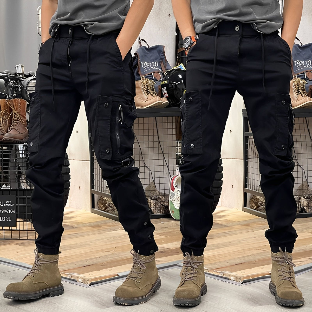Pantalon Tactique Homme – Style Utility Moderne pour le Quotidien