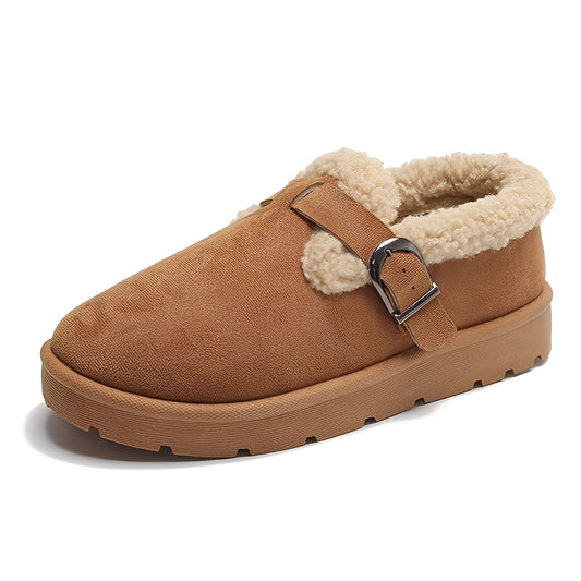 Bottines Femme Chaudes à Semelle Antidérapante | Confort et Sécurité pour l’Hiver