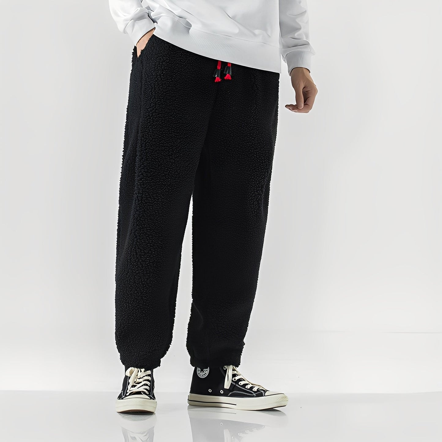 Pantalon Homme Teddy Fleece | Confort Douillet et Style Décontracté