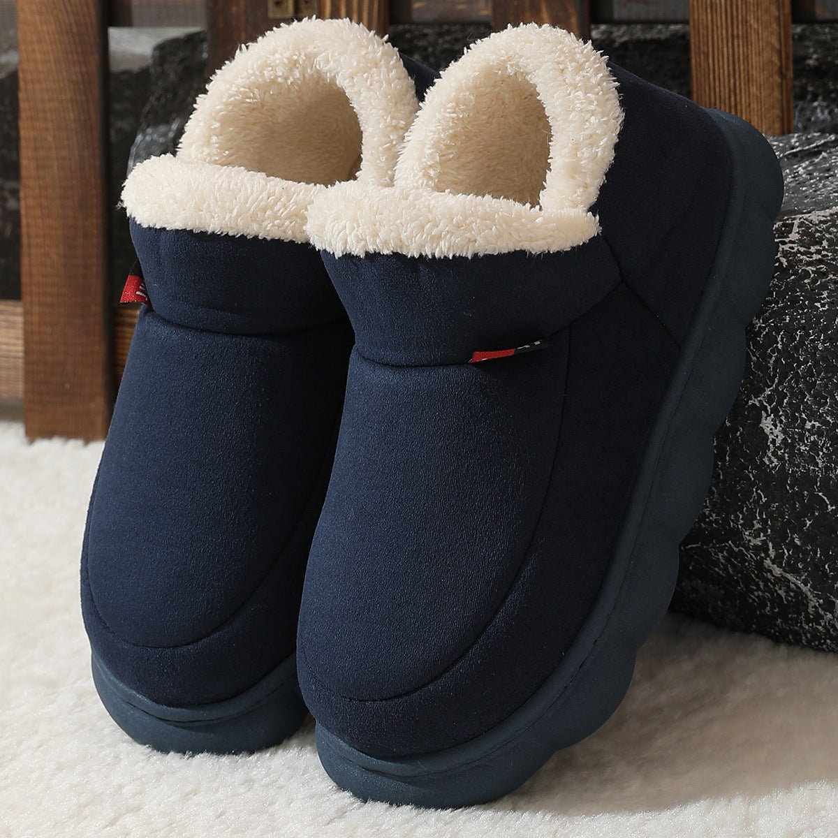 Sneakers Femme Chaudes en Peluche | Confort et Style Moderne pour l’Hiver