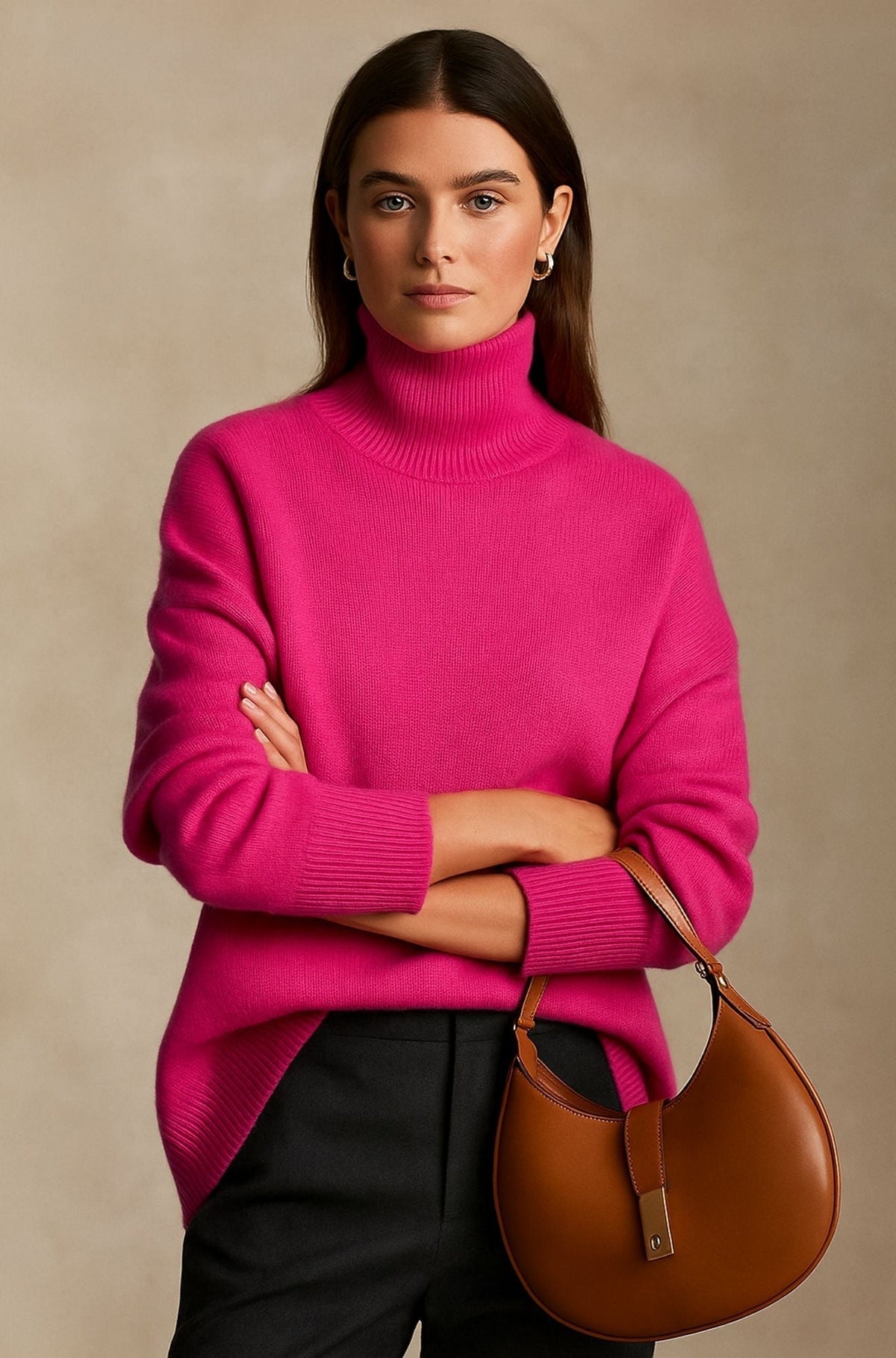 Pull Femme Col Roulé Anna | Chaleur et Élégance Hivernale