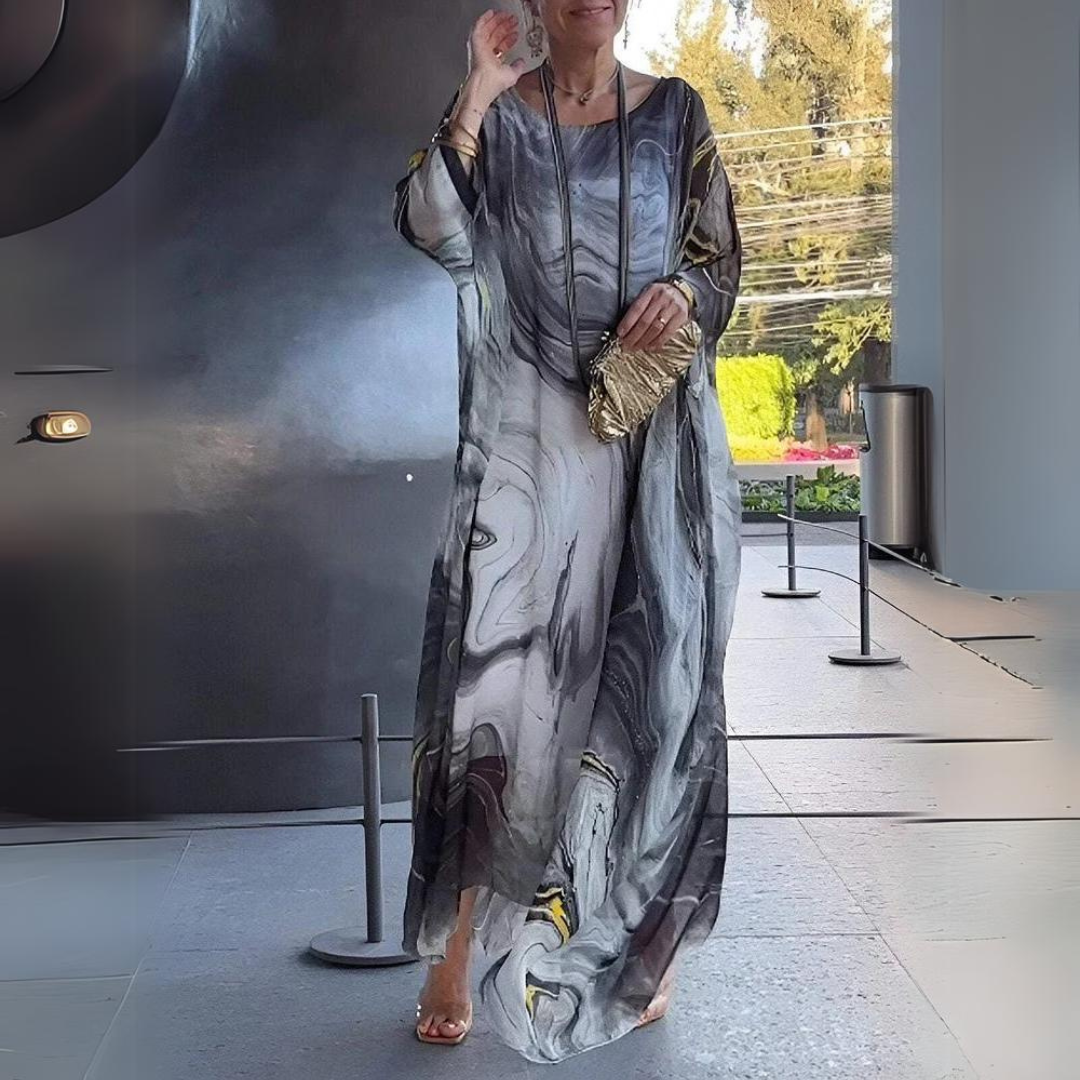 Robe Élégante en Chiffon – Raffinement & Style Intemporel