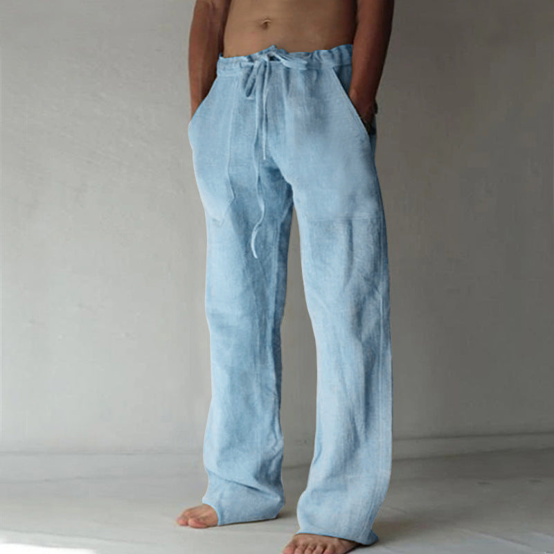 Pantalon en Lin Décontracté – Confort Léger & Style Intemporel