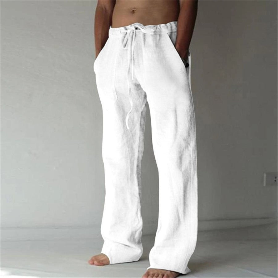 Pantalon en Lin Décontracté – Confort Léger & Style Intemporel