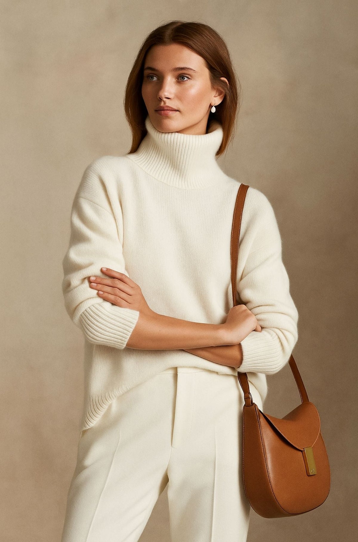 Pull Femme Col Roulé Anna | Chaleur et Élégance Hivernale