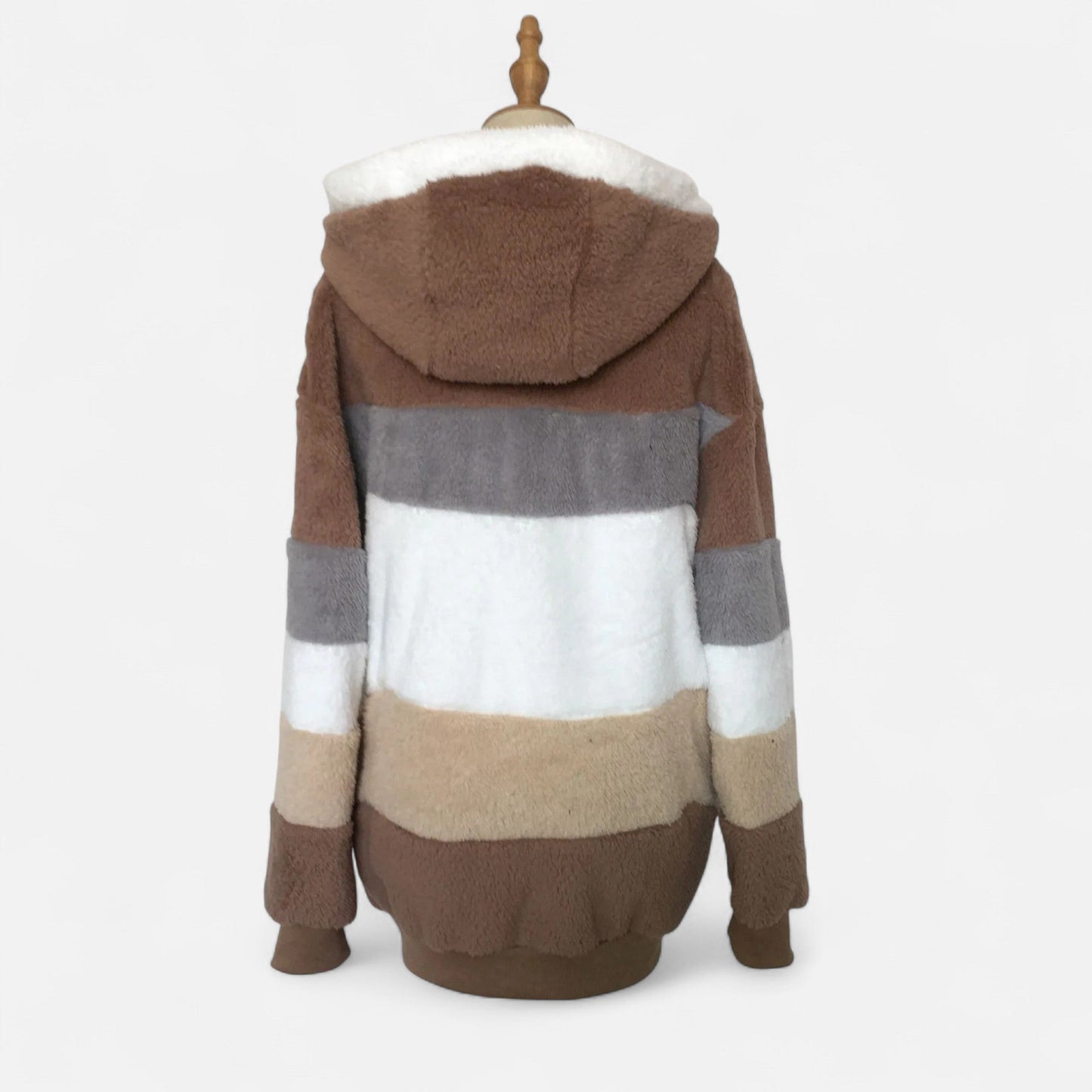 Oversized Hooded Jacket Femme | Veste Chaude Automne Hiver | Élégance Décontractée & Confort Douillet