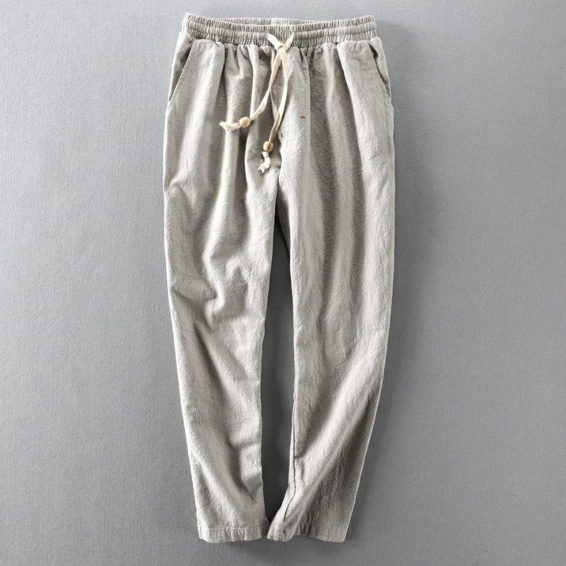Pantalon à coupe décontractée avec cordon de serrage – Confortable, léger & polyvalent