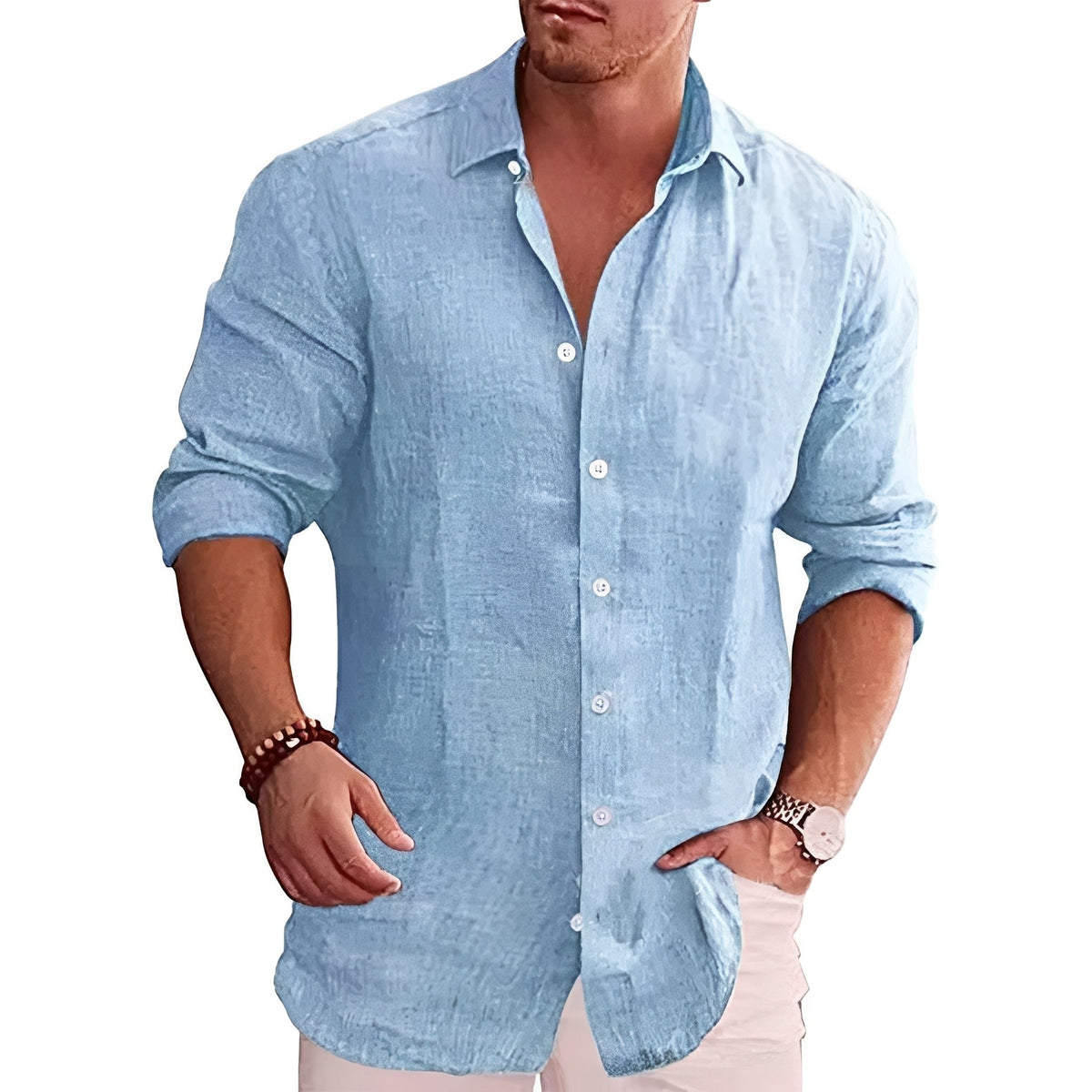 Chemise Homme Slim Fit – Élégance Moderne et Style Intemporel