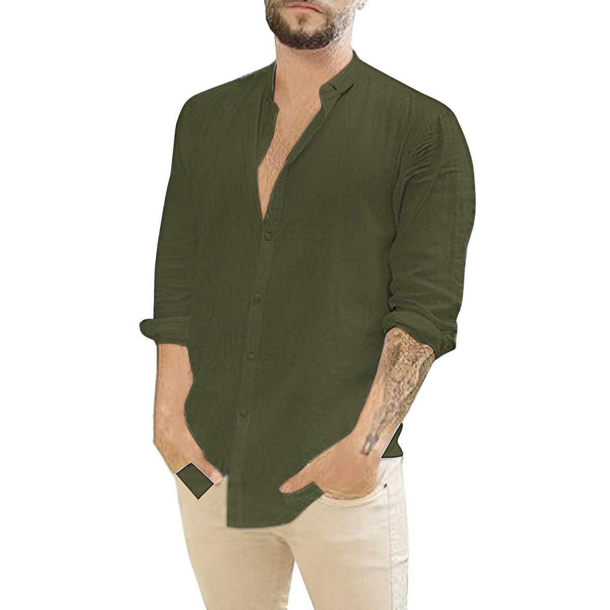 Chemise Homme Classique – Style Épuré et Confort Léger