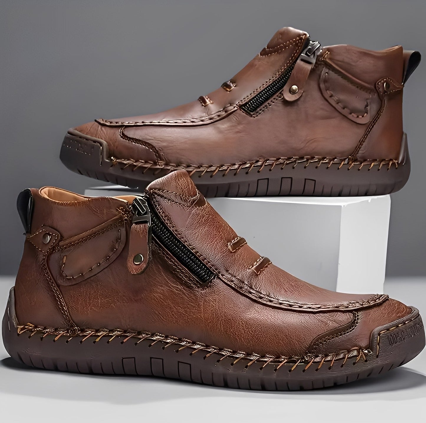 Chaussures Homme Modernes à Fermeture Éclair | Confort et Élégance Quotidienne