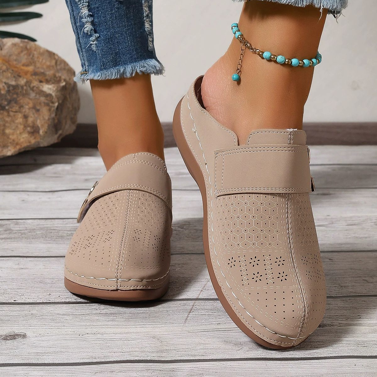 Chaussons Fermés Confort – Style Douillet pour la Maison