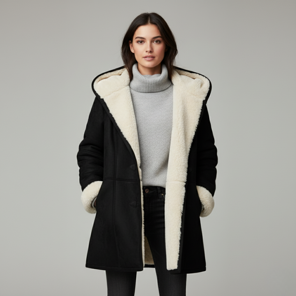 Manteau Hiver Femme | Douceur Fleece et Élégance Moderne